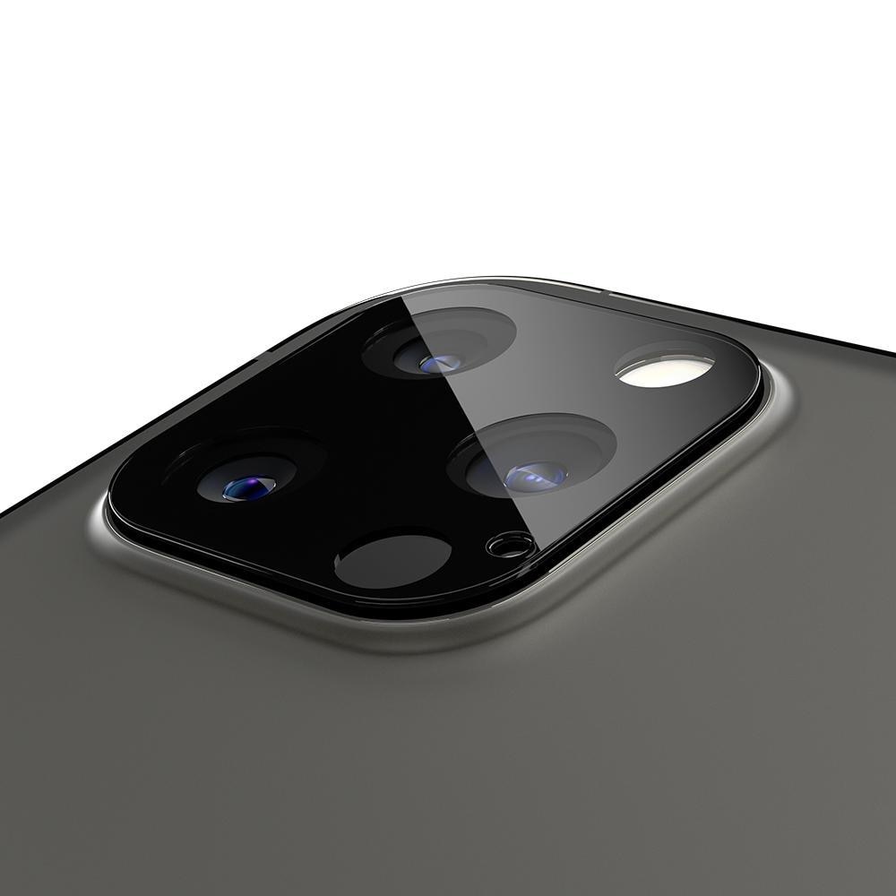 Optik Lens Protector Black (2-pack) iPhone 12 Pro Musta
