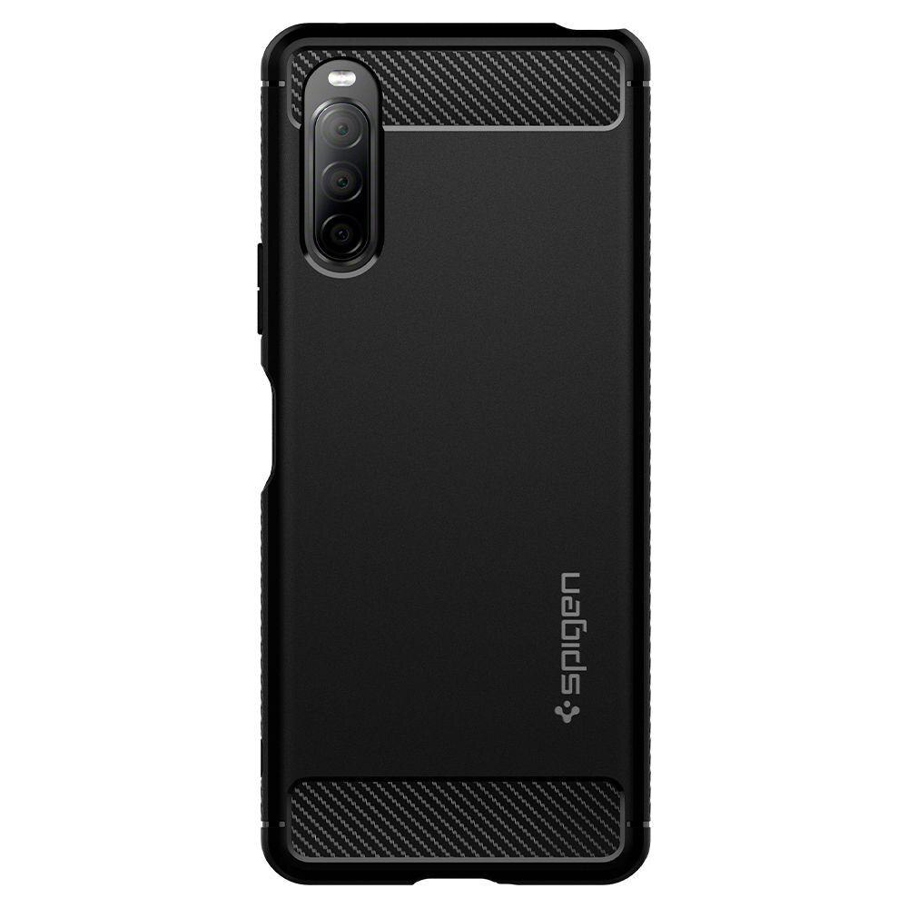 Sony Xperia 10 II Case Rugged Armor Black