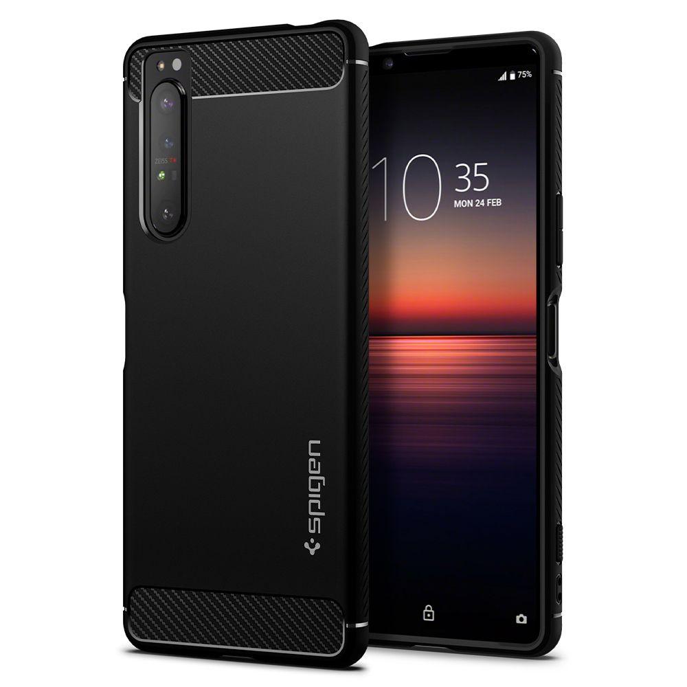 Sony Xperia 1 II Case Rugged Armor Black