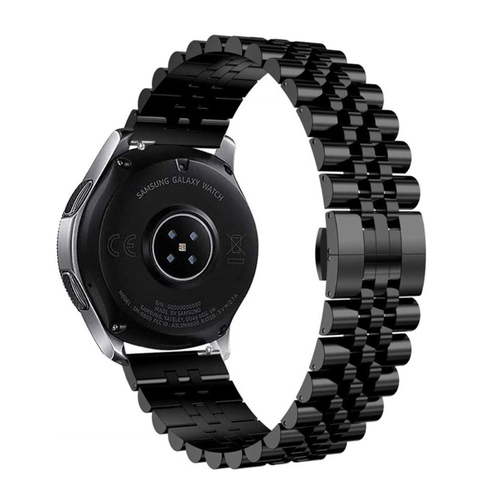 Samsung Galaxy Watch/Huawei Watch Stainless Steel Bracelet Black