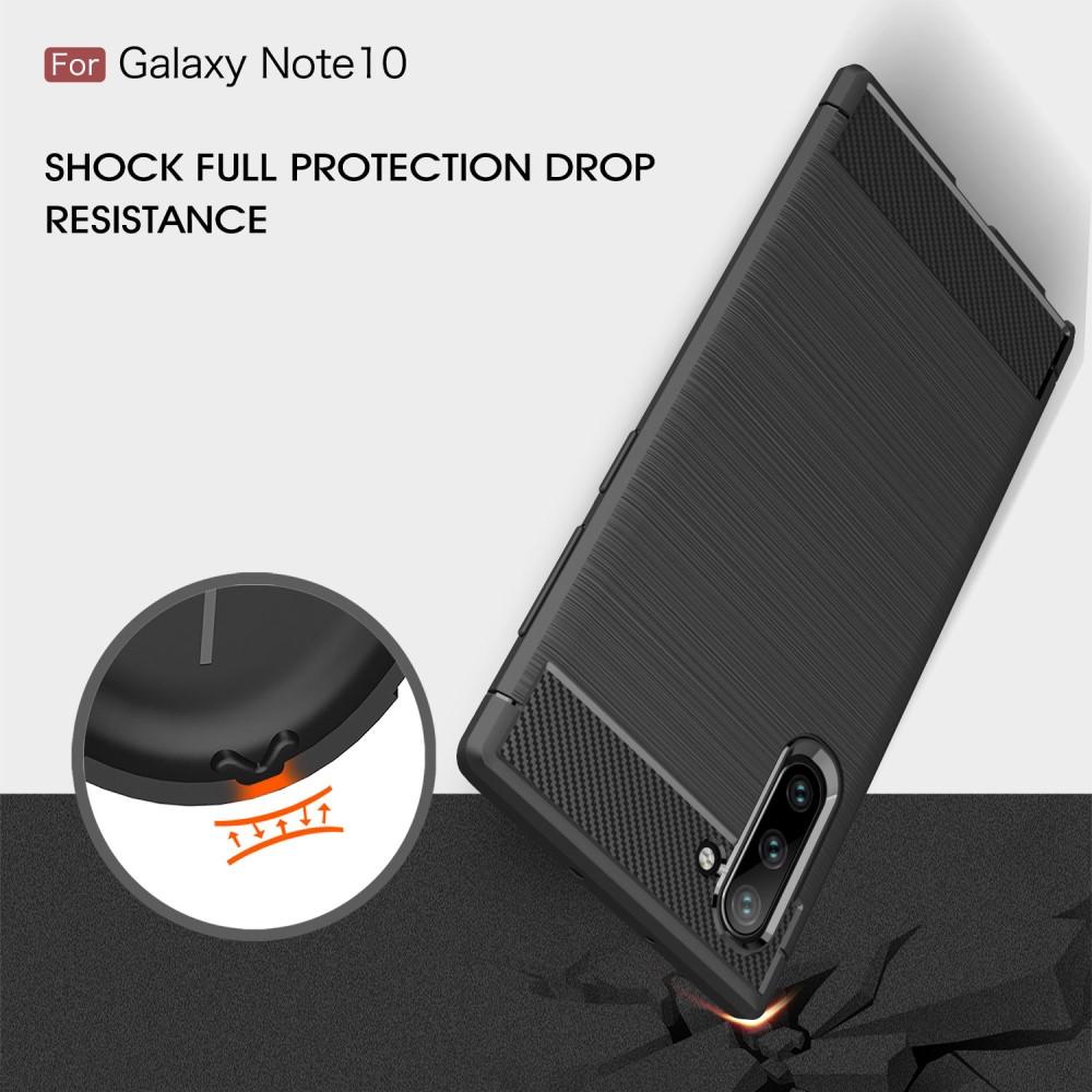 Brushed TPU Kuori Galaxy Note 10 Black