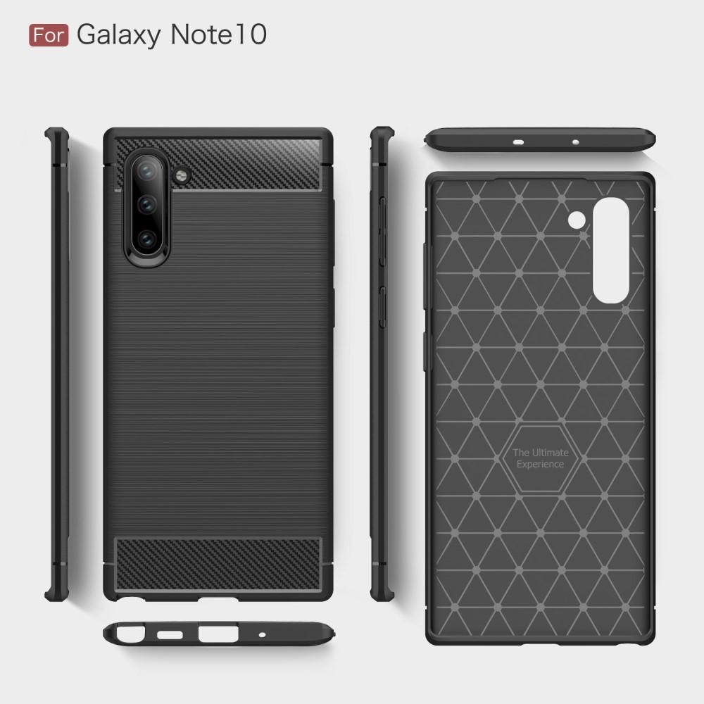 Brushed TPU Kuori Galaxy Note 10 Black