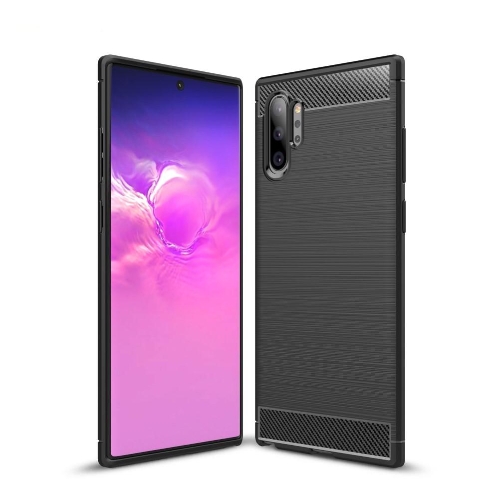 Brushed TPU Kuori Galaxy Note 10 Plus Black