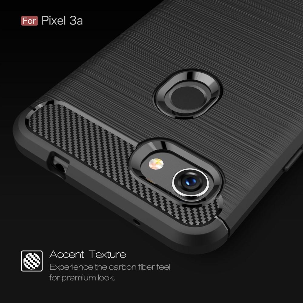 Brushed TPU Kuori Google Pixel 3a Black