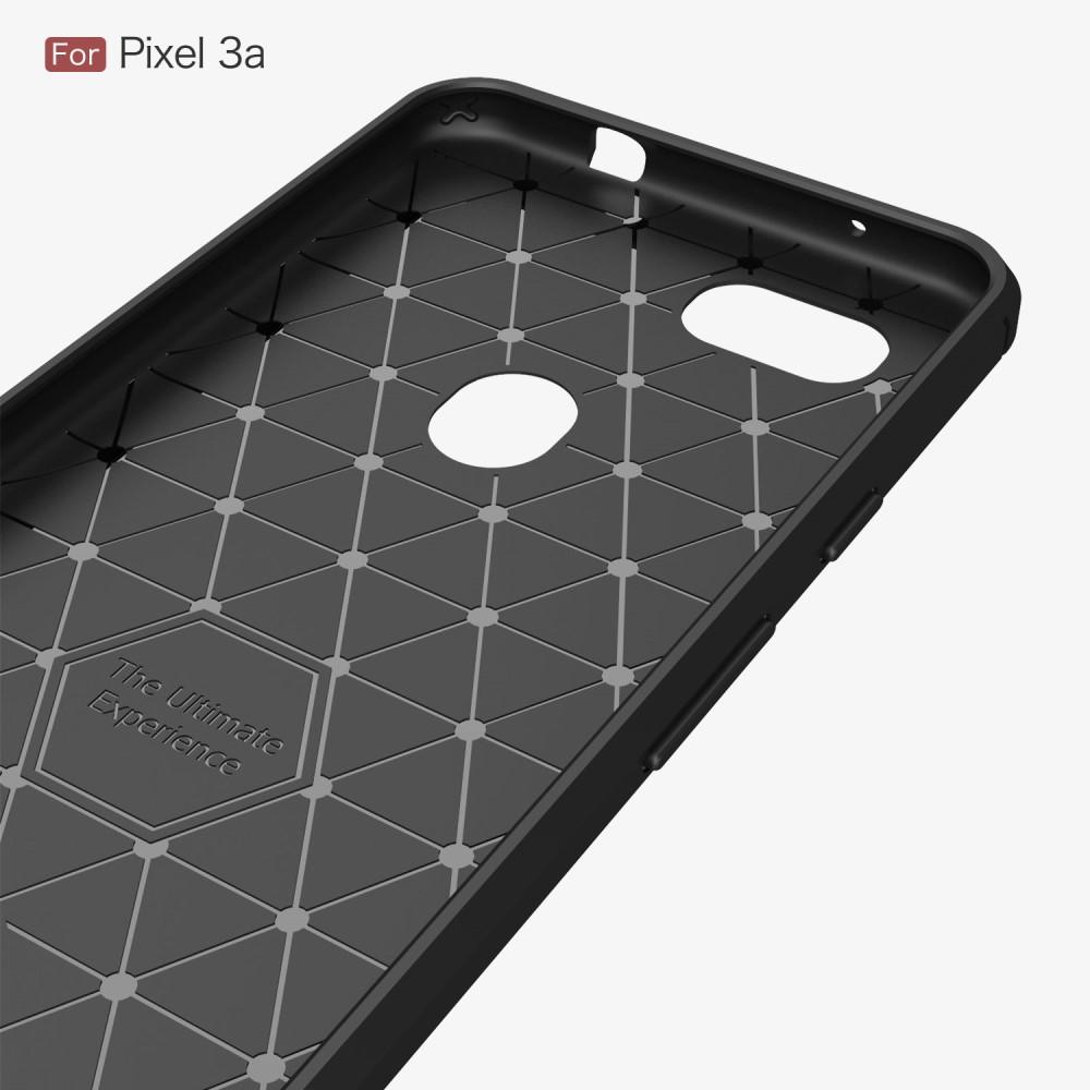 Brushed TPU Kuori Google Pixel 3a Black