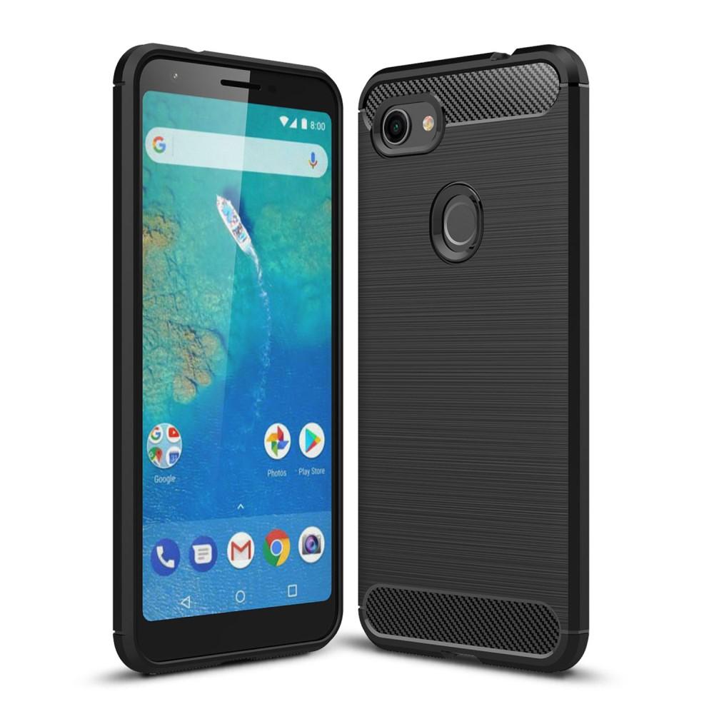 Brushed TPU Kuori Google Pixel 3a XL Black