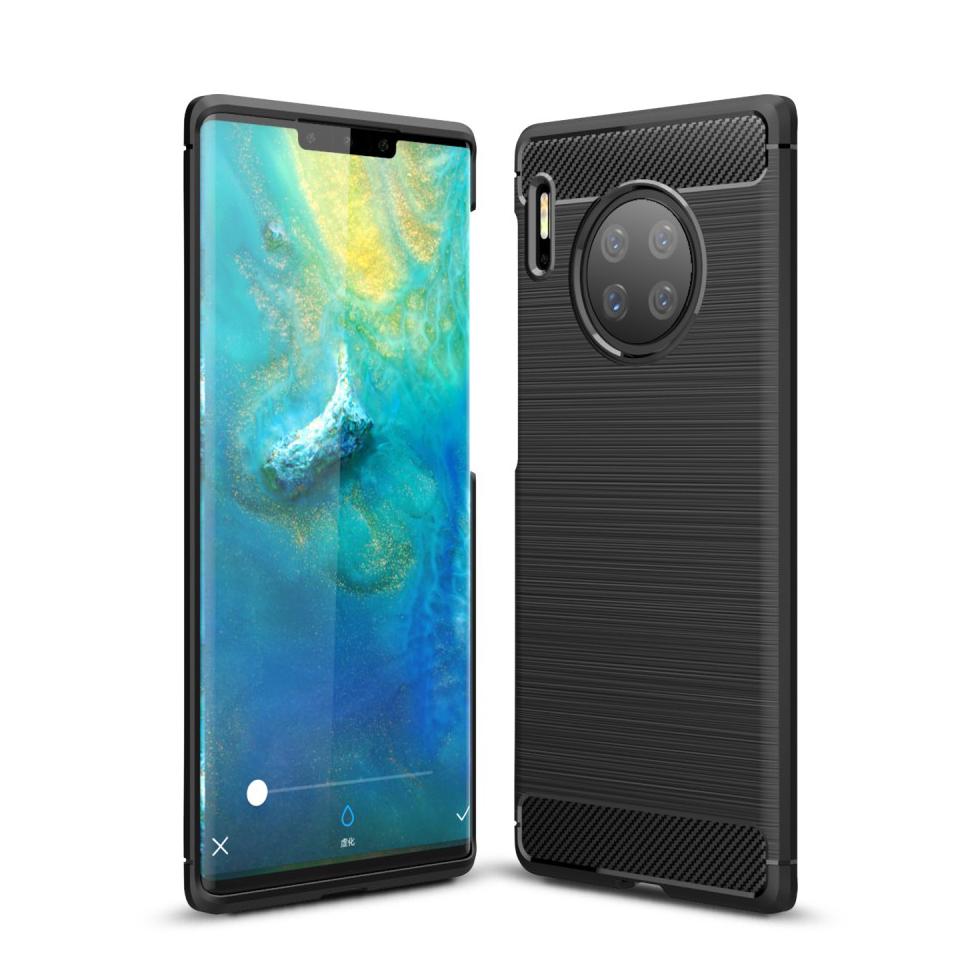 Brushed TPU Kuori Huawei Mate 30 Pro Black