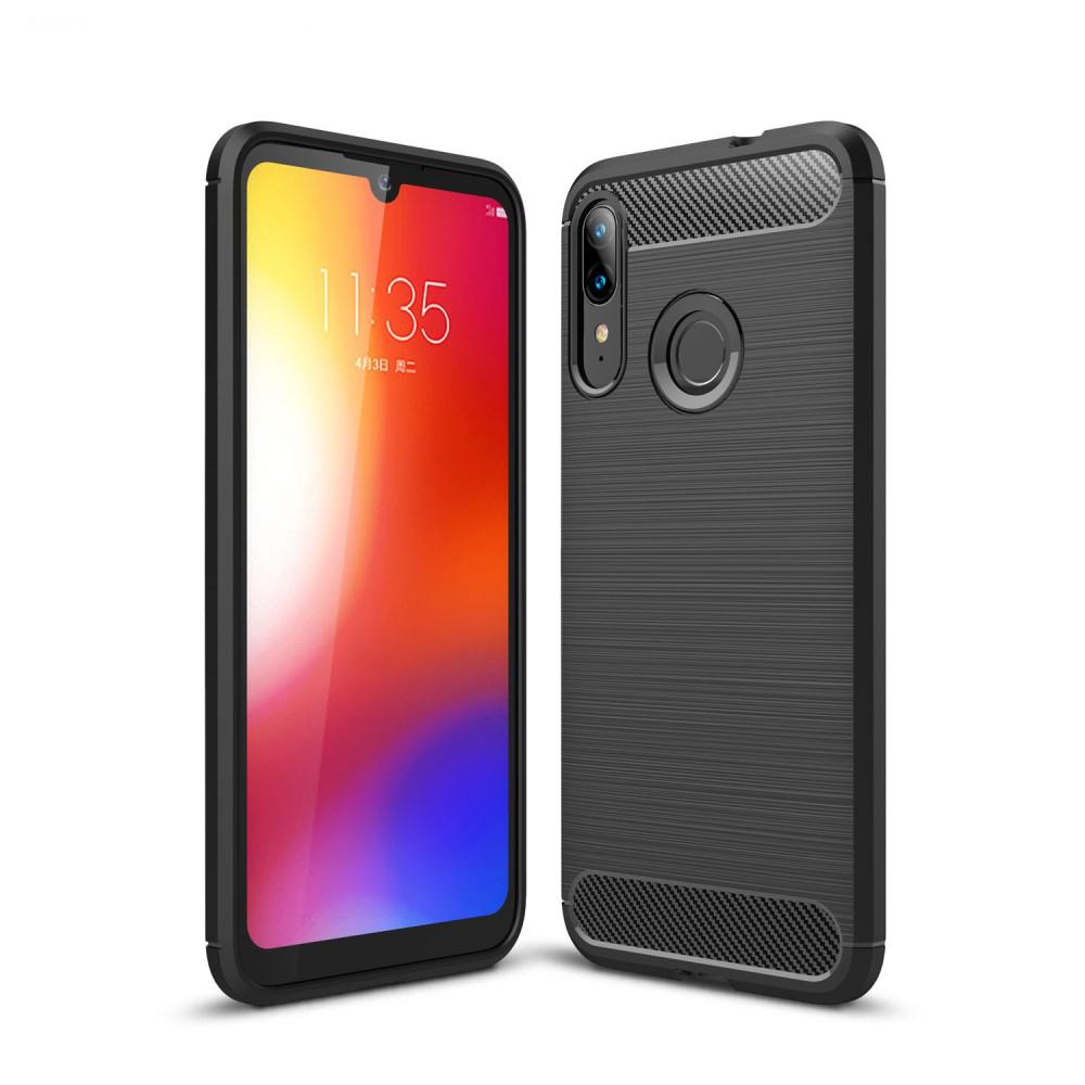 Brushed TPU Kuori Motorola Moto E6 Plus Black