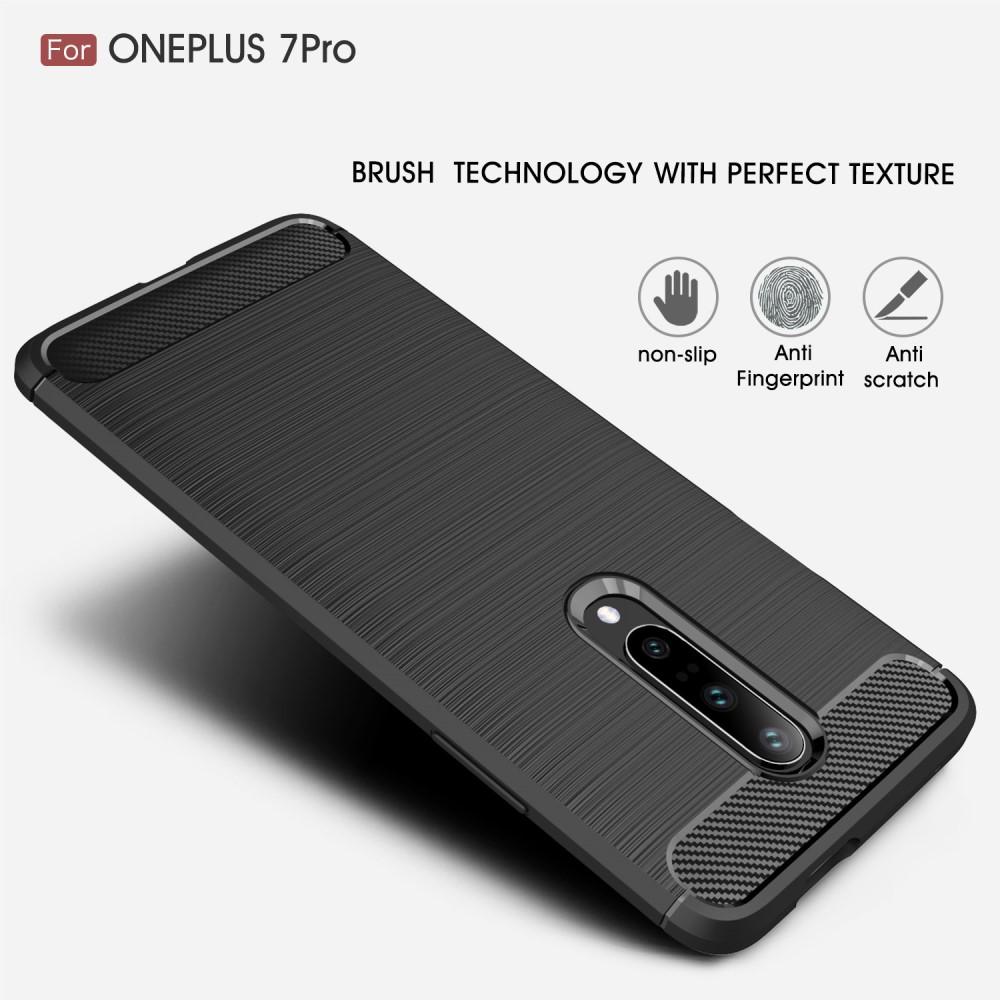 Brushed TPU Kuori OnePlus 7 Pro Black