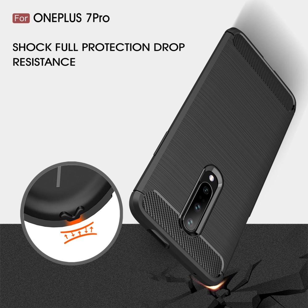 Brushed TPU Kuori OnePlus 7 Pro Black