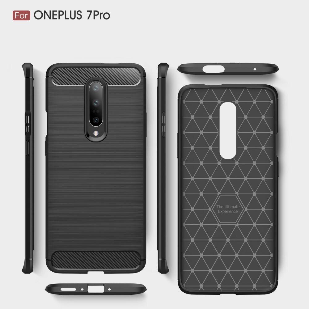 Brushed TPU Kuori OnePlus 7 Pro Black