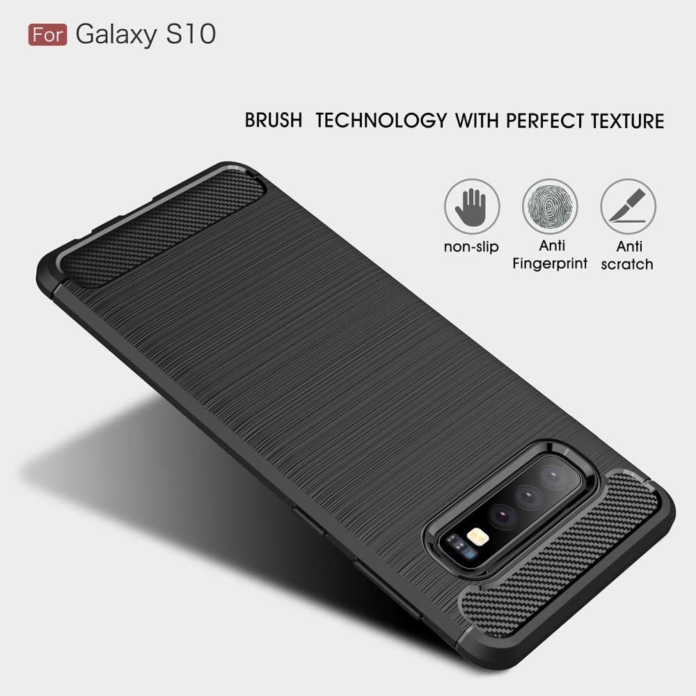 Brushed TPU Kuori Samsung Galaxy S10 black