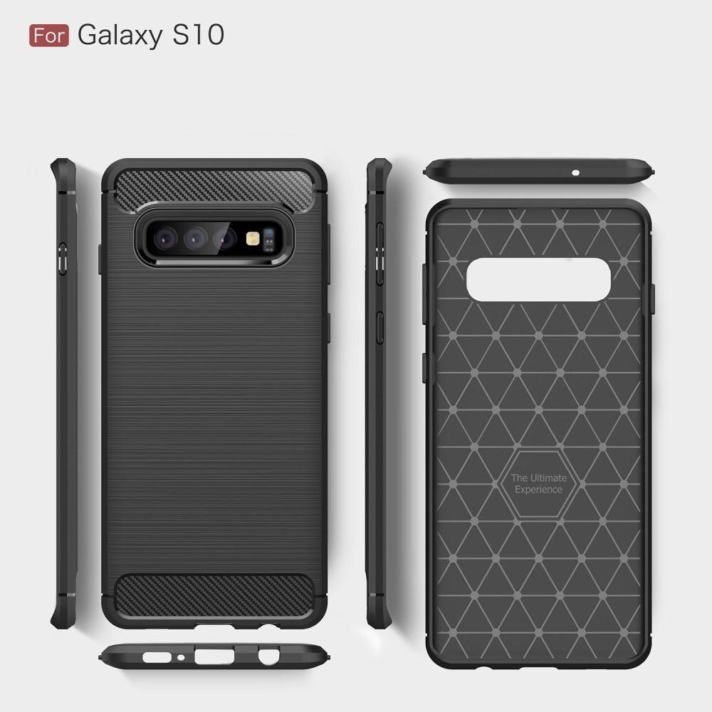 Brushed TPU Kuori Samsung Galaxy S10 black