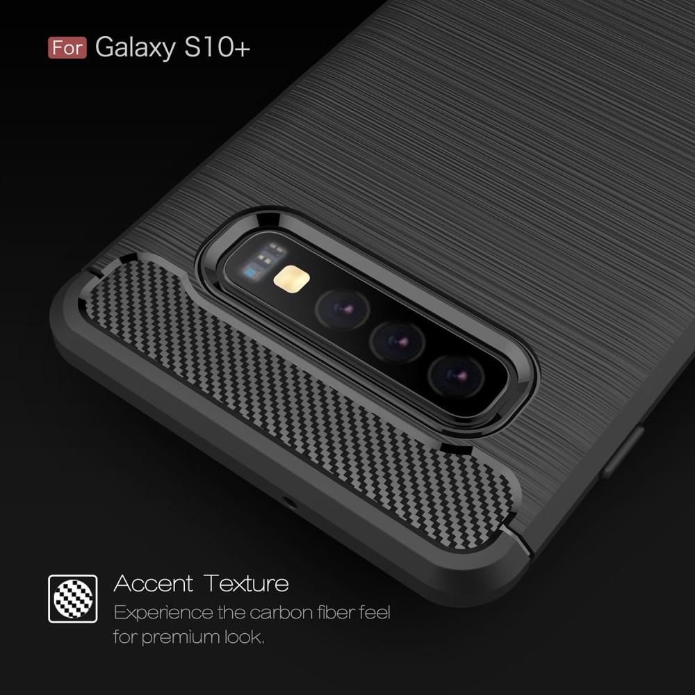 Brushed TPU Kuori Samsung Galaxy S10 Plus black