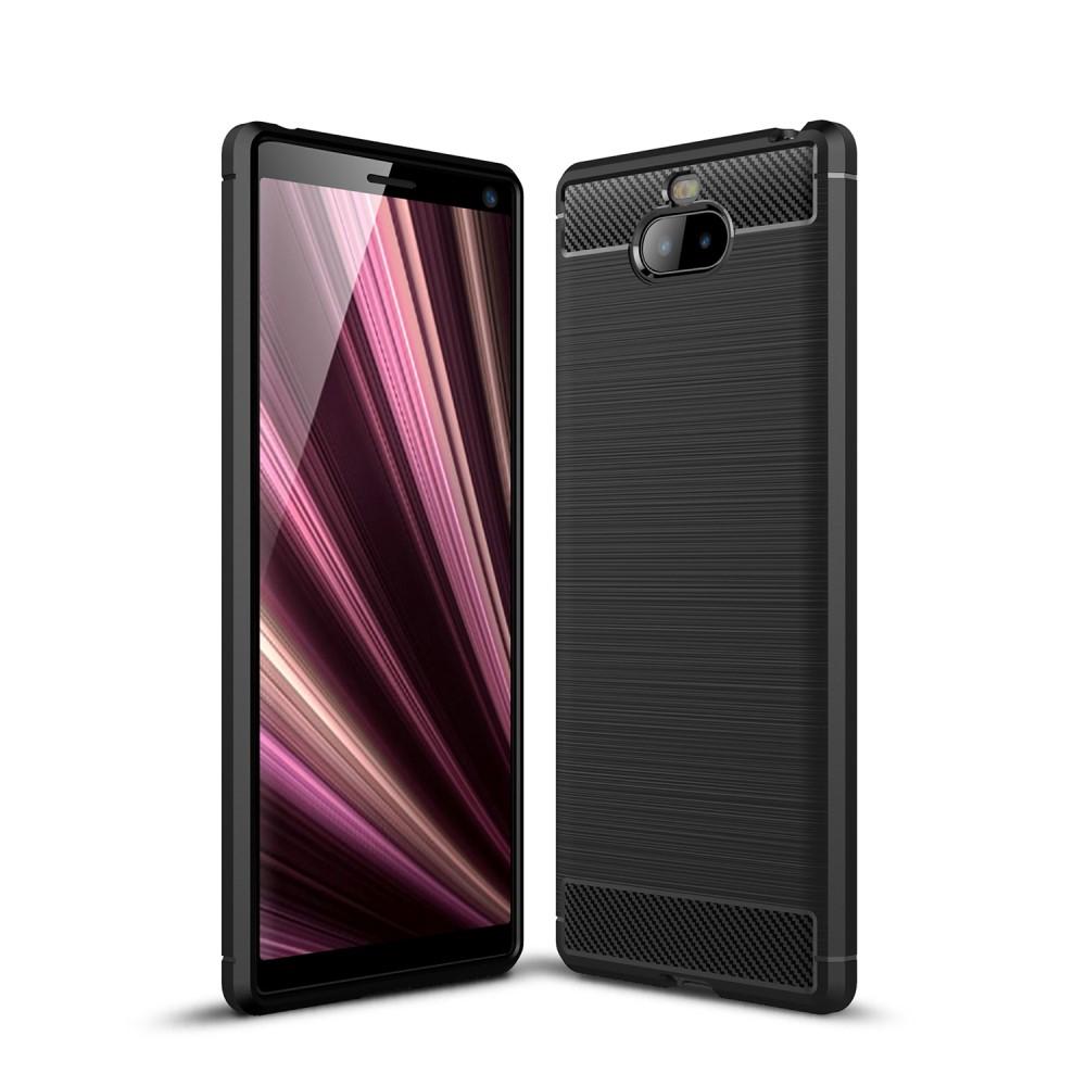 Brushed TPU Kuori Sony Xperia 10 Plus Black