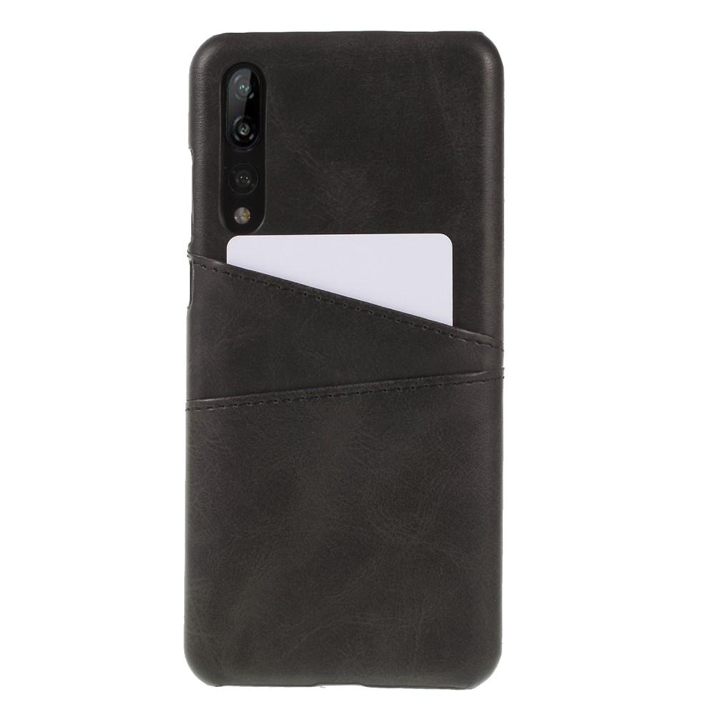 Card Slots Case Huawei P20 Pro musta