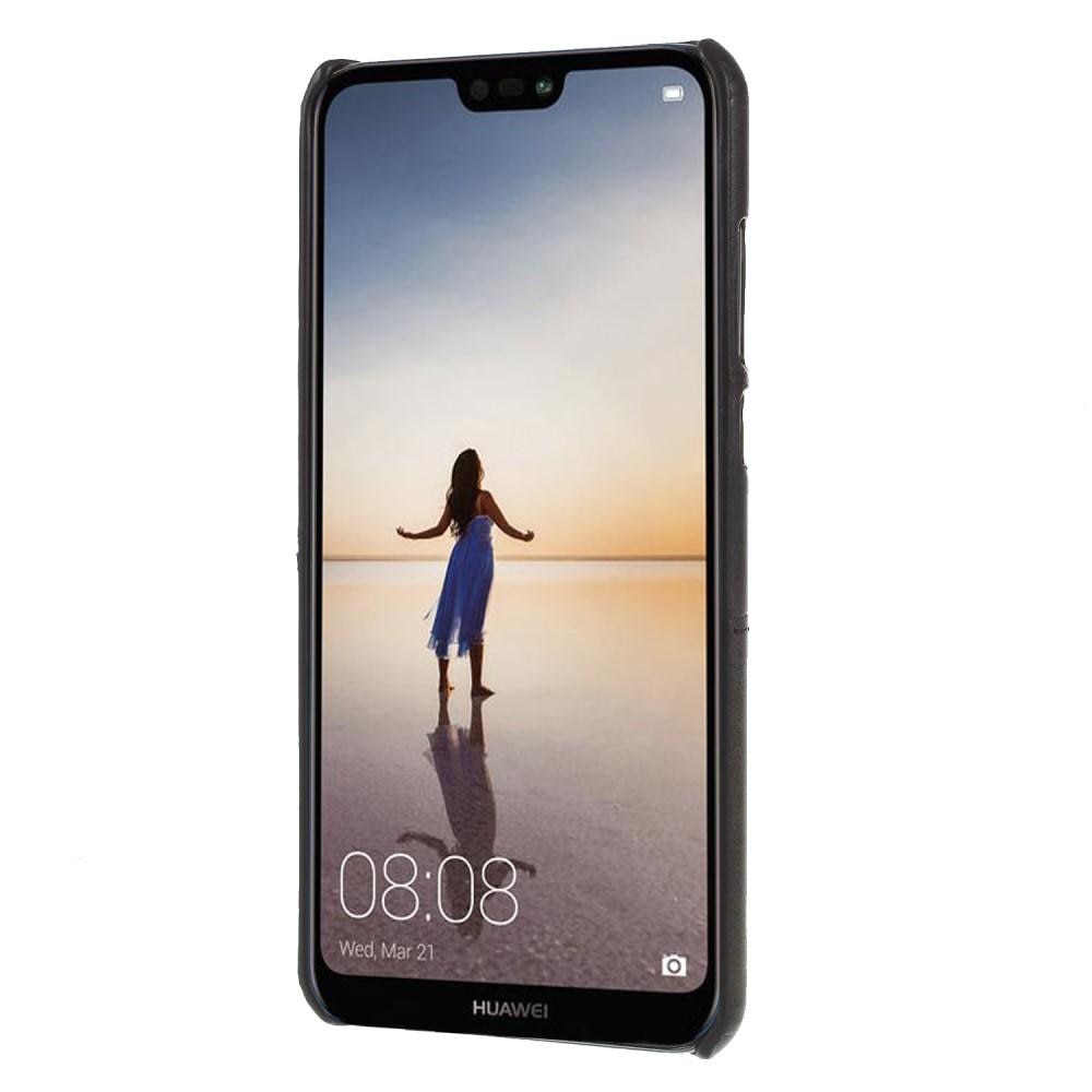 Card Slots Case Huawei P20 Pro musta