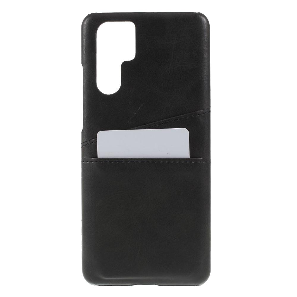 Card Slots Case Huawei P30 Pro musta