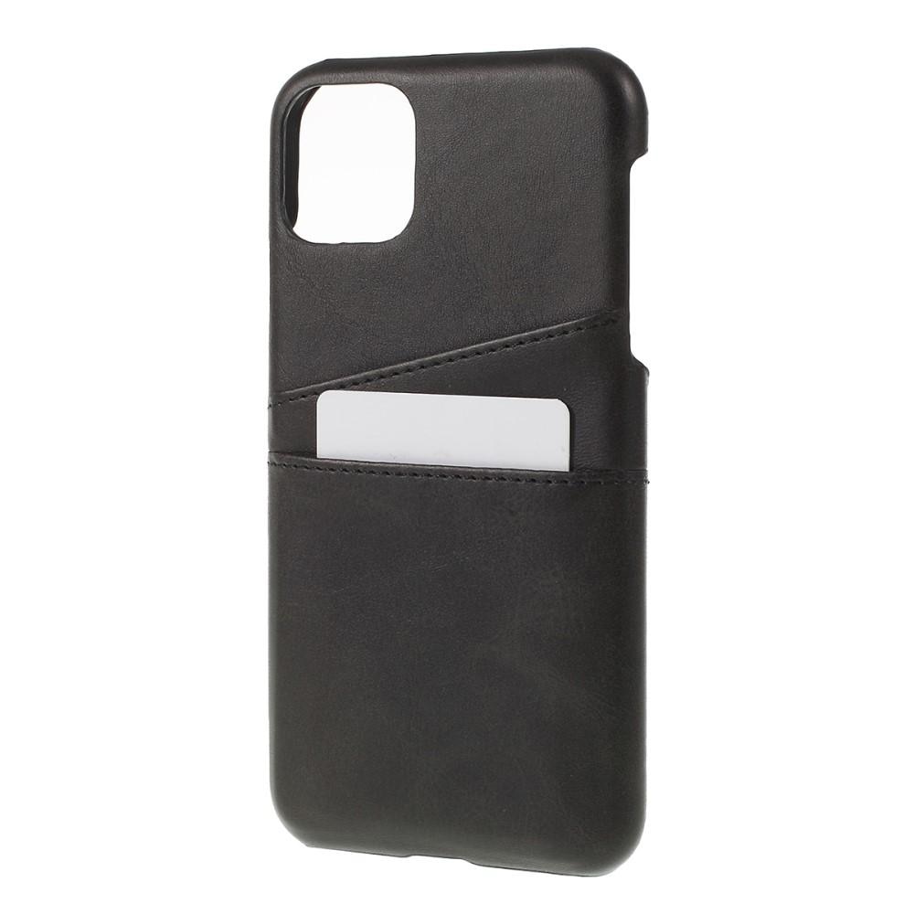 Card Slots Case iPhone 11 musta