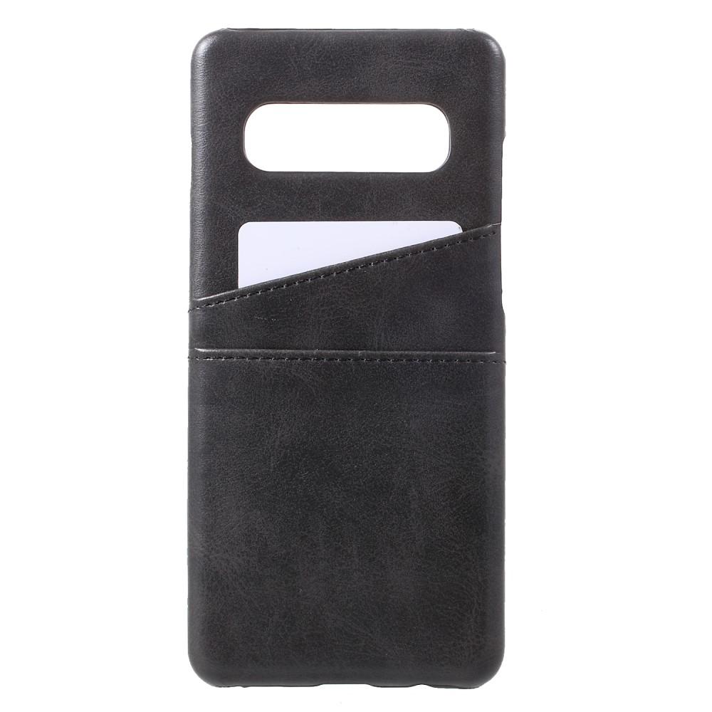 Card Slots Case Samsung Galaxy S10 musta