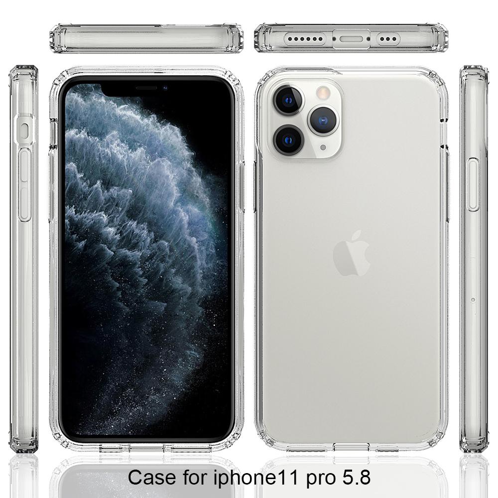 Crystal Hybrid Case iPhone 11 Pro Transparent