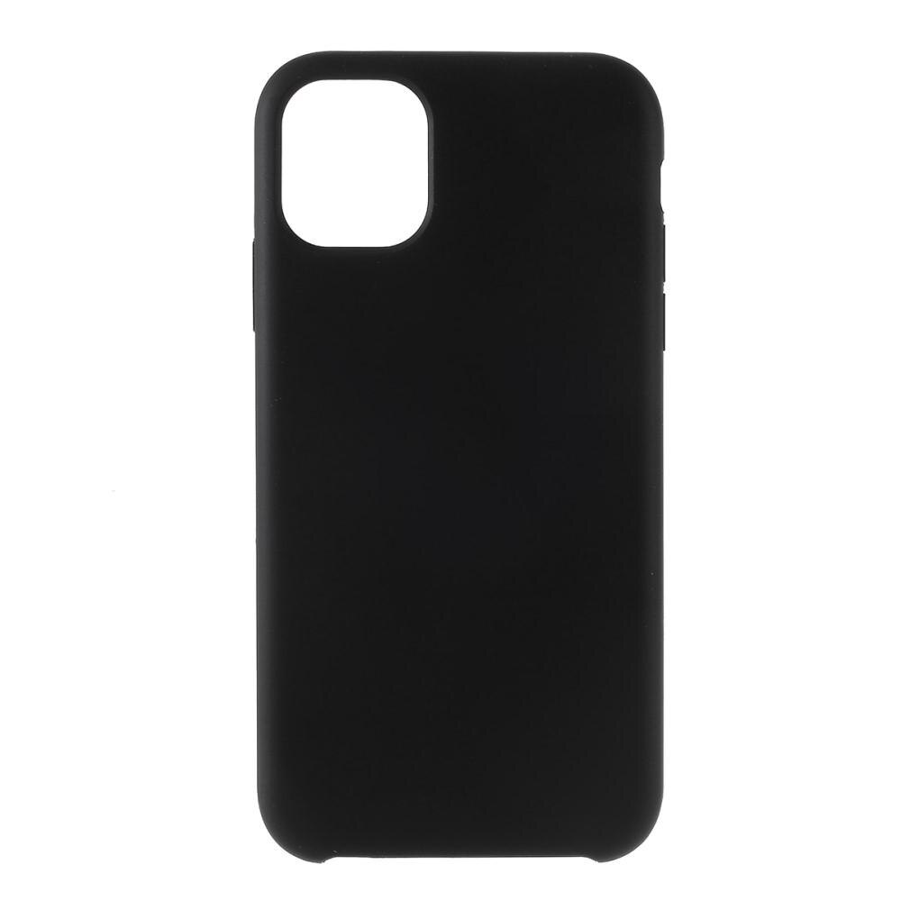 Liquid Silicone Case iPhone 11 Pro Max Black