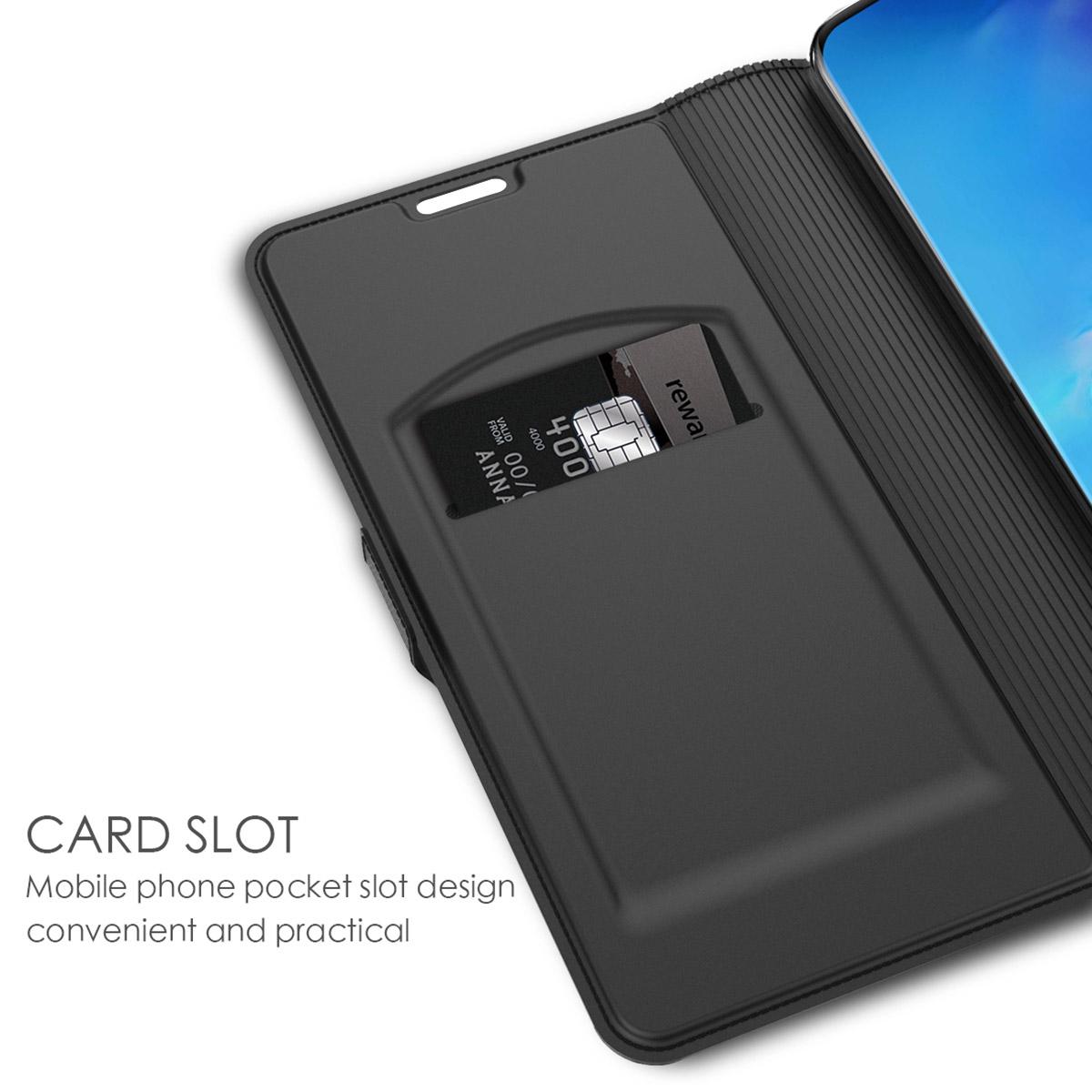 Slim Card Wallet Galaxy S20 Ultra musta