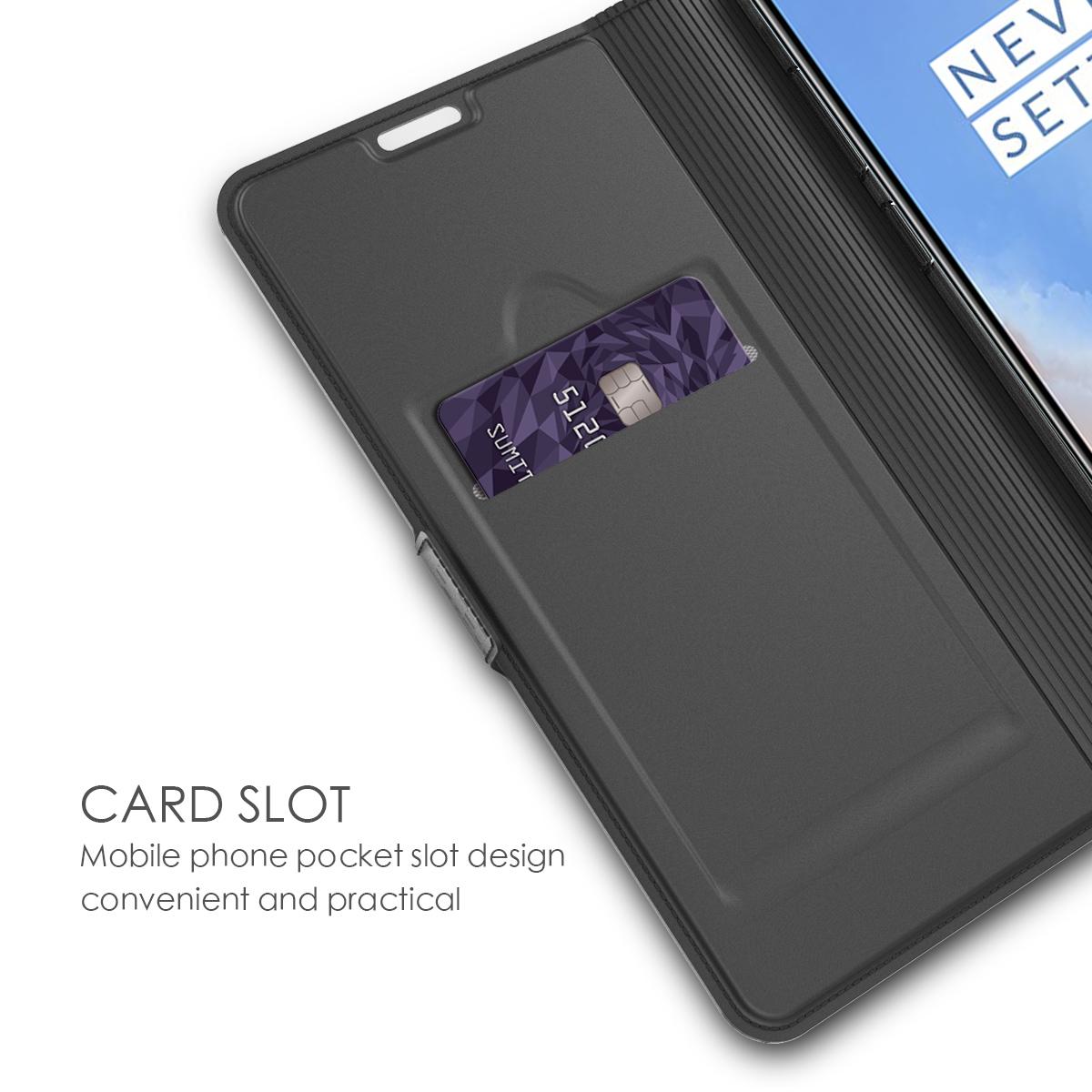 Slim Card Wallet OnePlus 7T musta