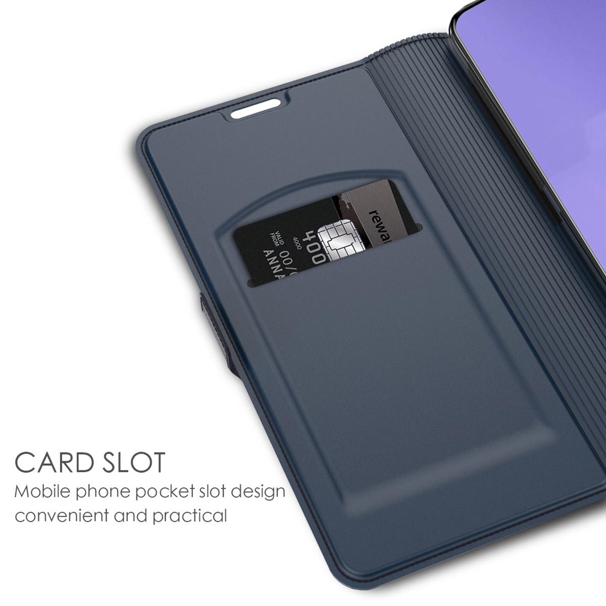 Slim Card Wallet Samsung Galaxy A51 sininen