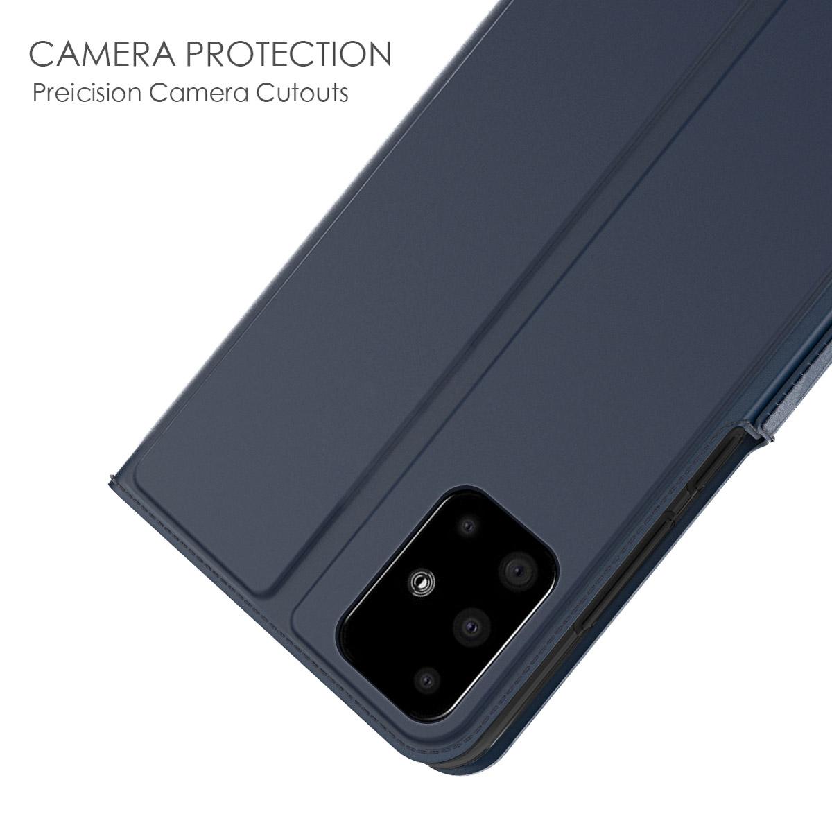 Slim Card Wallet Samsung Galaxy A51 sininen