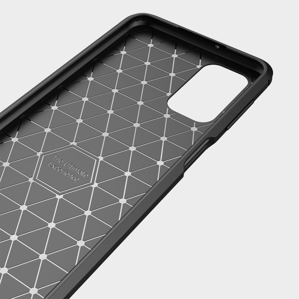 Samsung Galaxy A32 5G Kuori TPU Brushed Musta