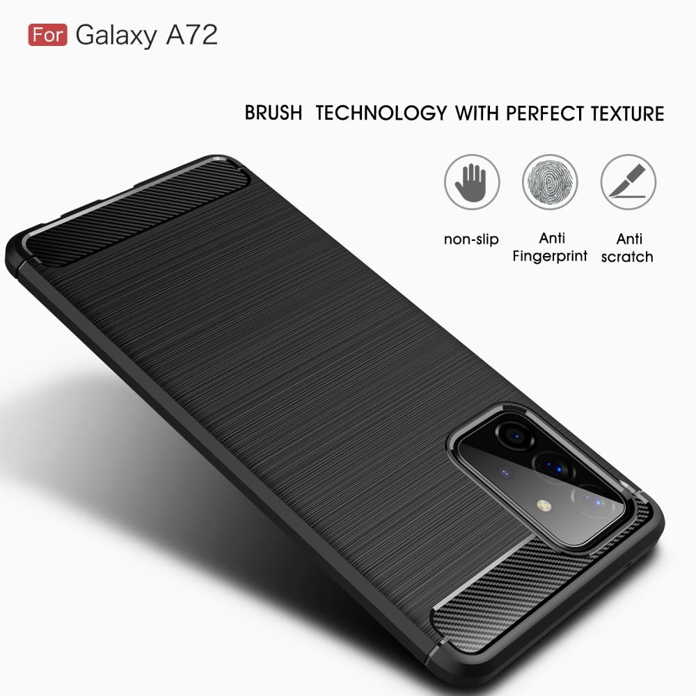 Brushed TPU Kuori Galaxy A72 5G Black