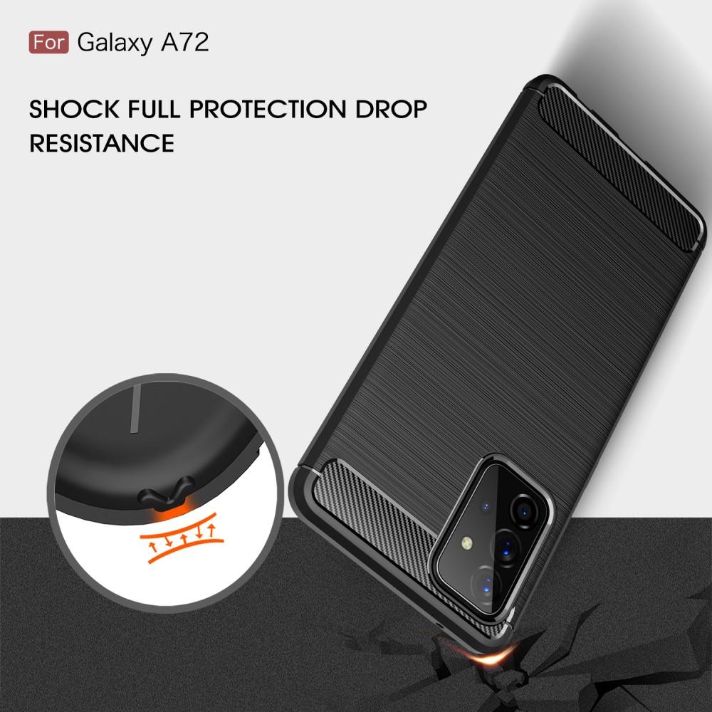 Brushed TPU Kuori Galaxy A72 5G Black