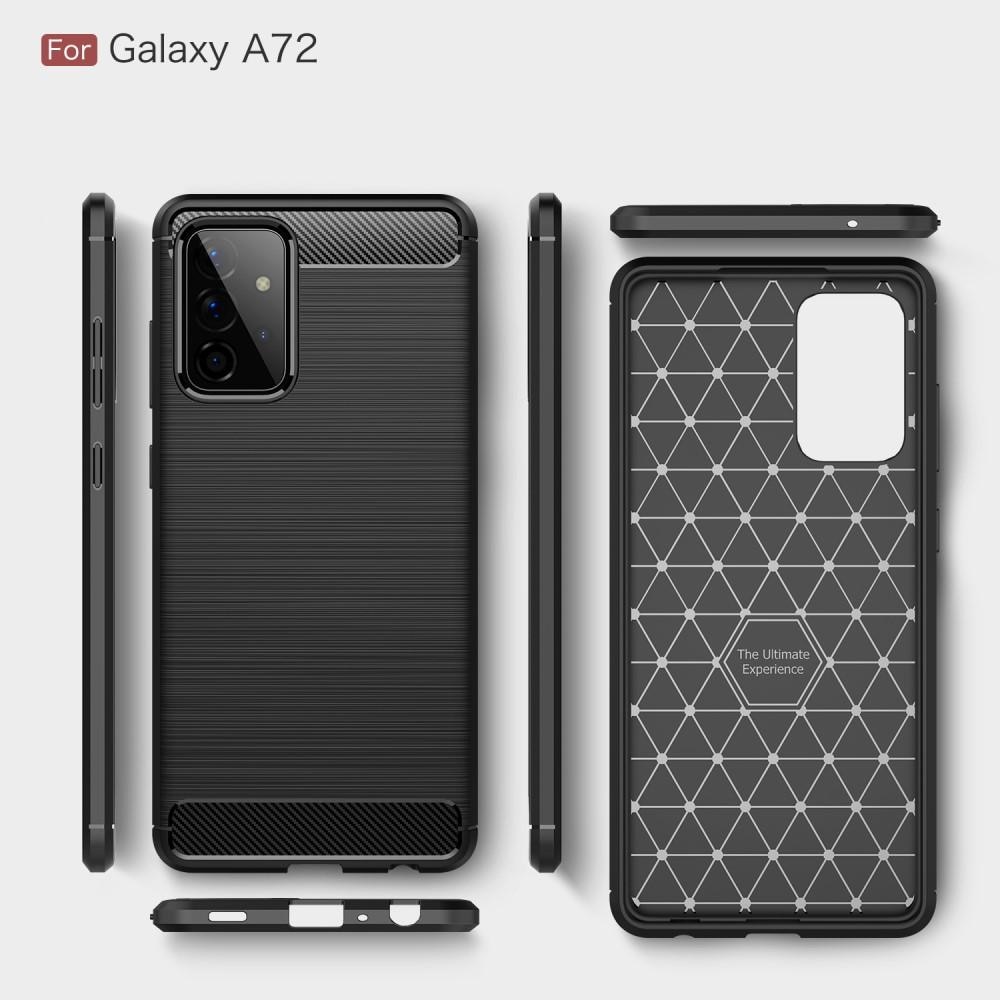 Brushed TPU Kuori Galaxy A72 5G Black