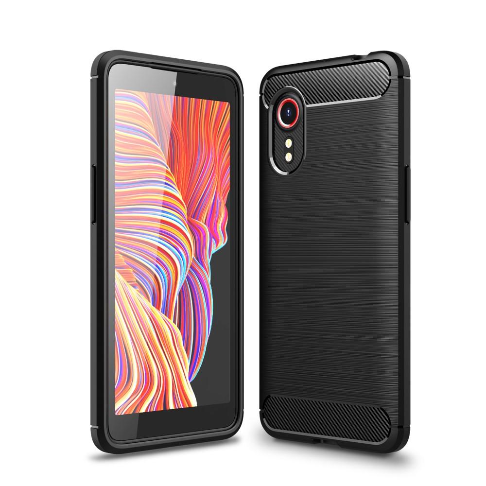 Brushed TPU Kuori Galaxy Xcover 5 Black