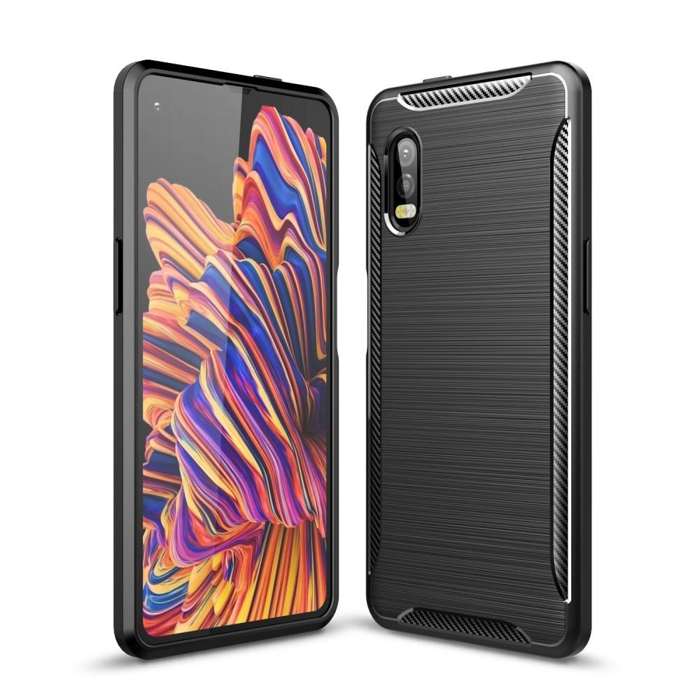 Brushed TPU Kuori Galaxy Xcover Pro Black