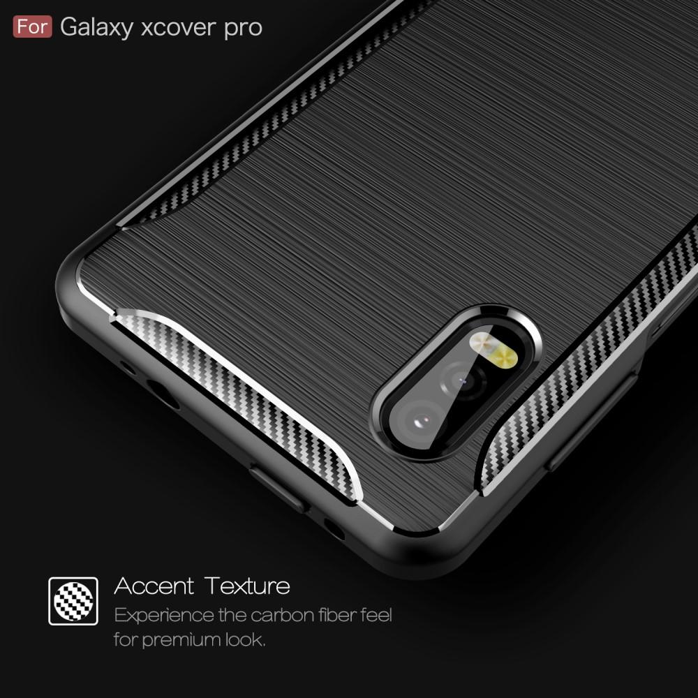 Brushed TPU Kuori Galaxy Xcover Pro Black