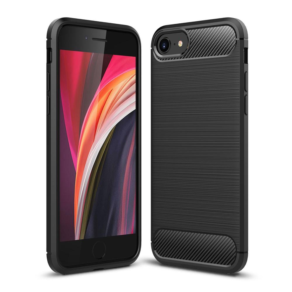 Brushed TPU Kuori iPhone SE (2020) black