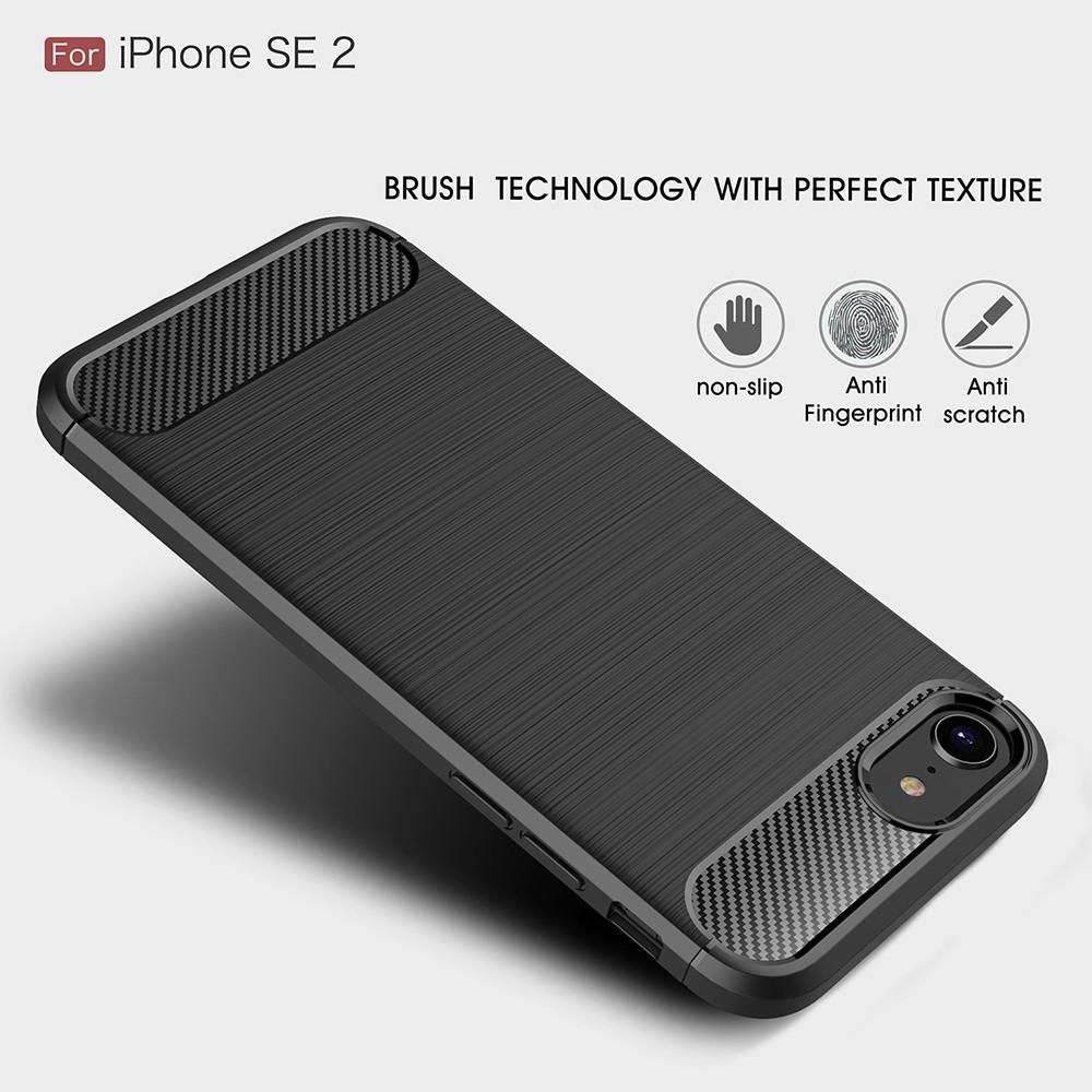 Brushed TPU Kuori iPhone 7/8/SE black