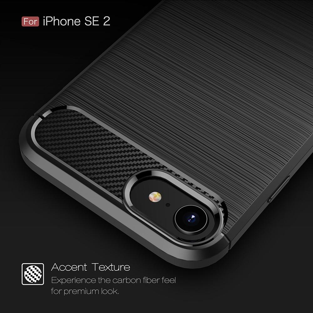 Brushed TPU Kuori iPhone SE (2020) black