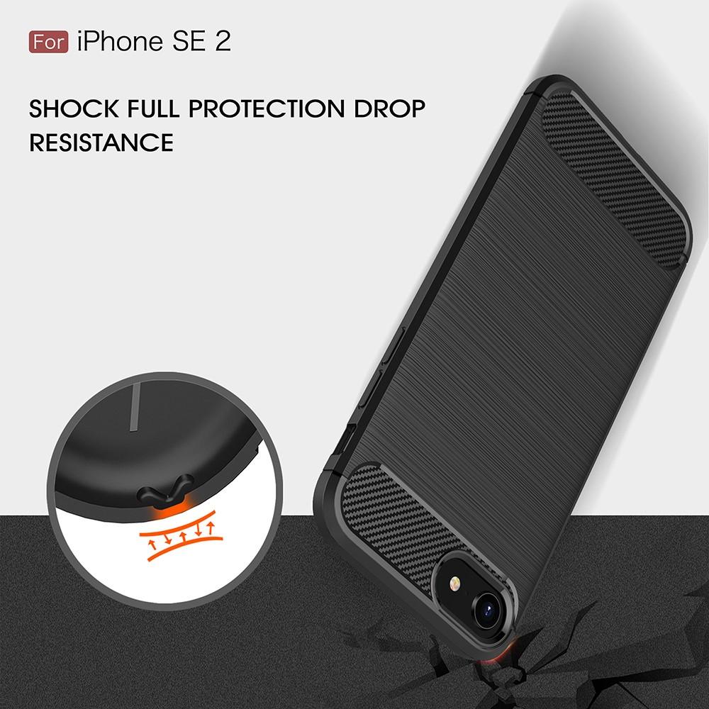 Brushed TPU Kuori iPhone 7/8/SE black