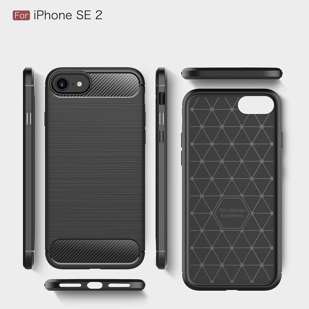 Brushed TPU Kuori iPhone 7/8/SE black