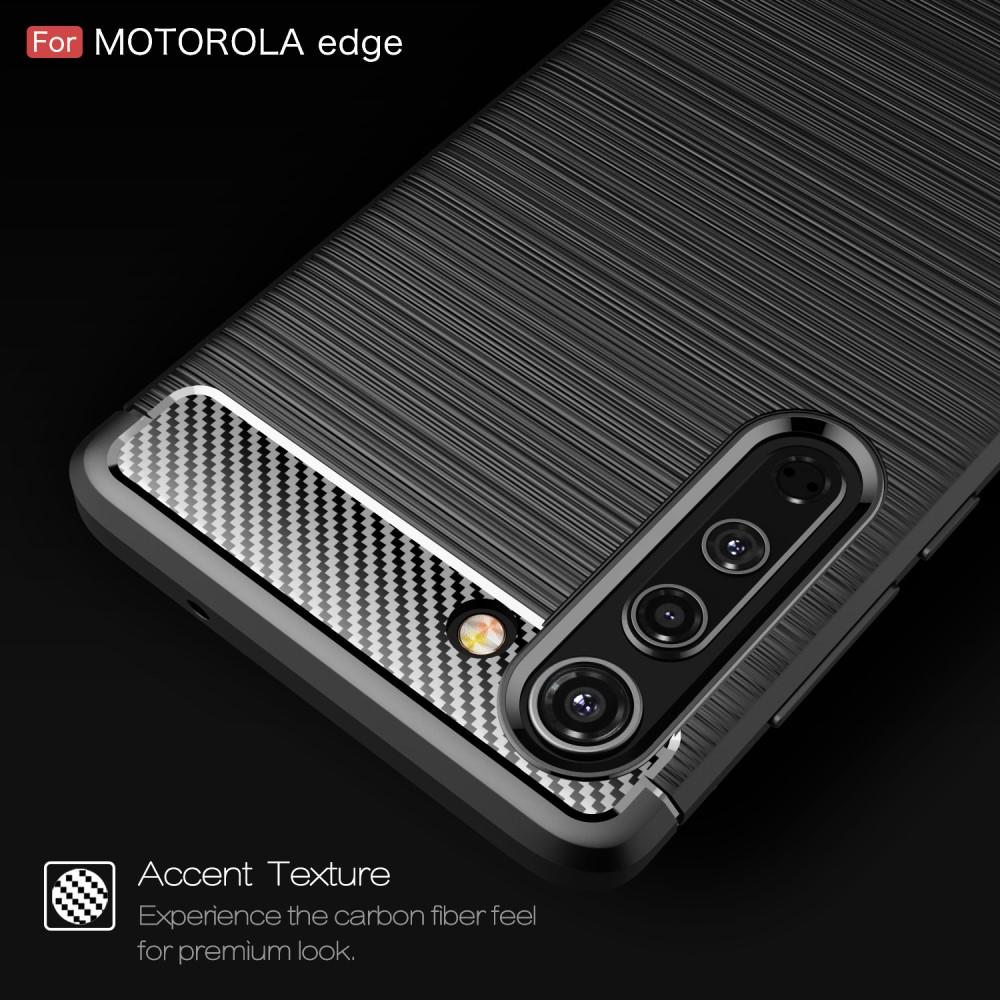 Brushed TPU Kuori Motorola Edge Black