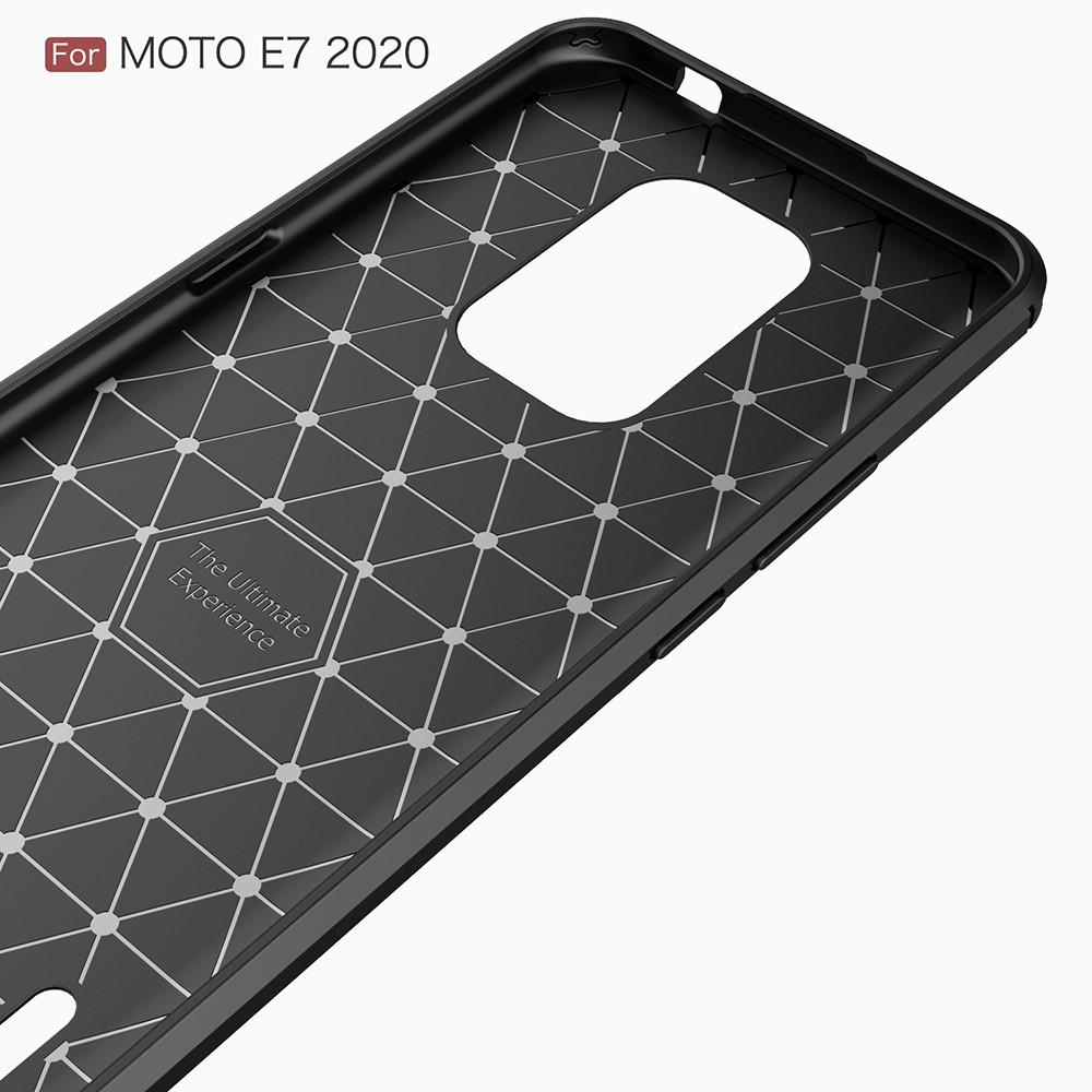 Brushed TPU Kuori Motorola Moto E7 Black