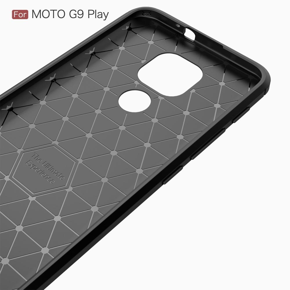 Brushed TPU Kuori Motorola Moto G9 Play Black