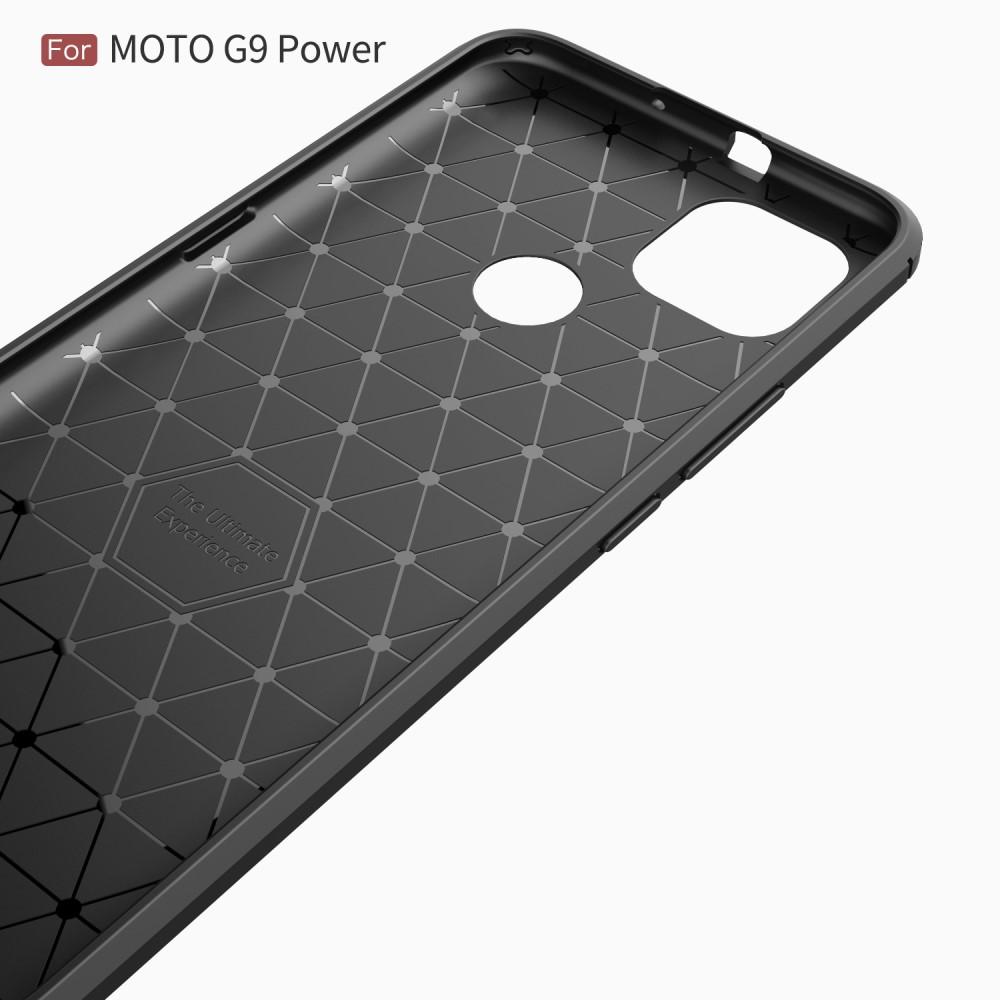 Brushed TPU Kuori Motorola Moto G9 Power Black