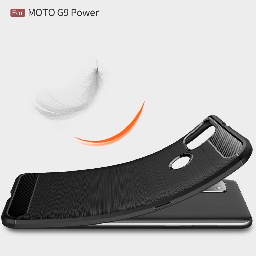 Brushed TPU Kuori Motorola Moto G9 Power Black