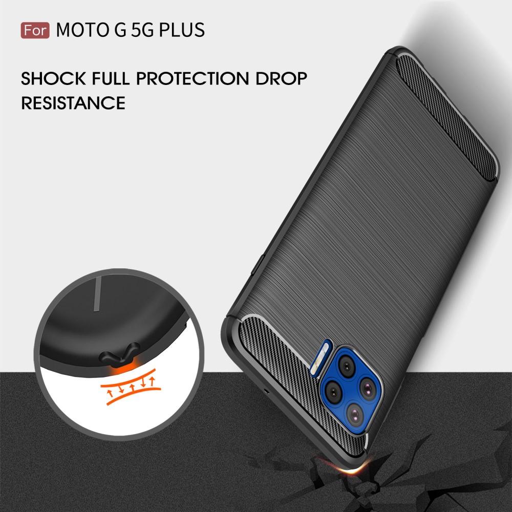 Brushed TPU Kuori Motorola Moto G Plus 5G Black
