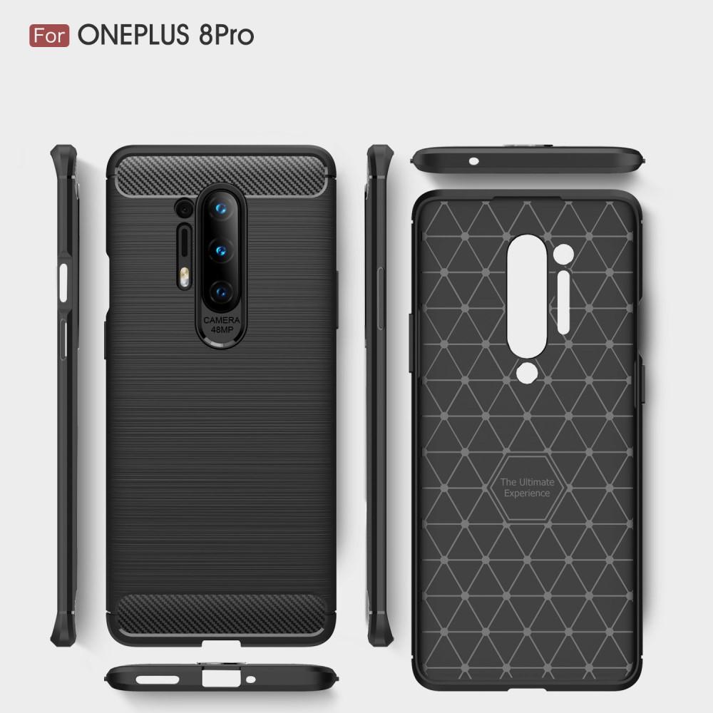 Brushed TPU Kuori OnePlus 8 Pro Black
