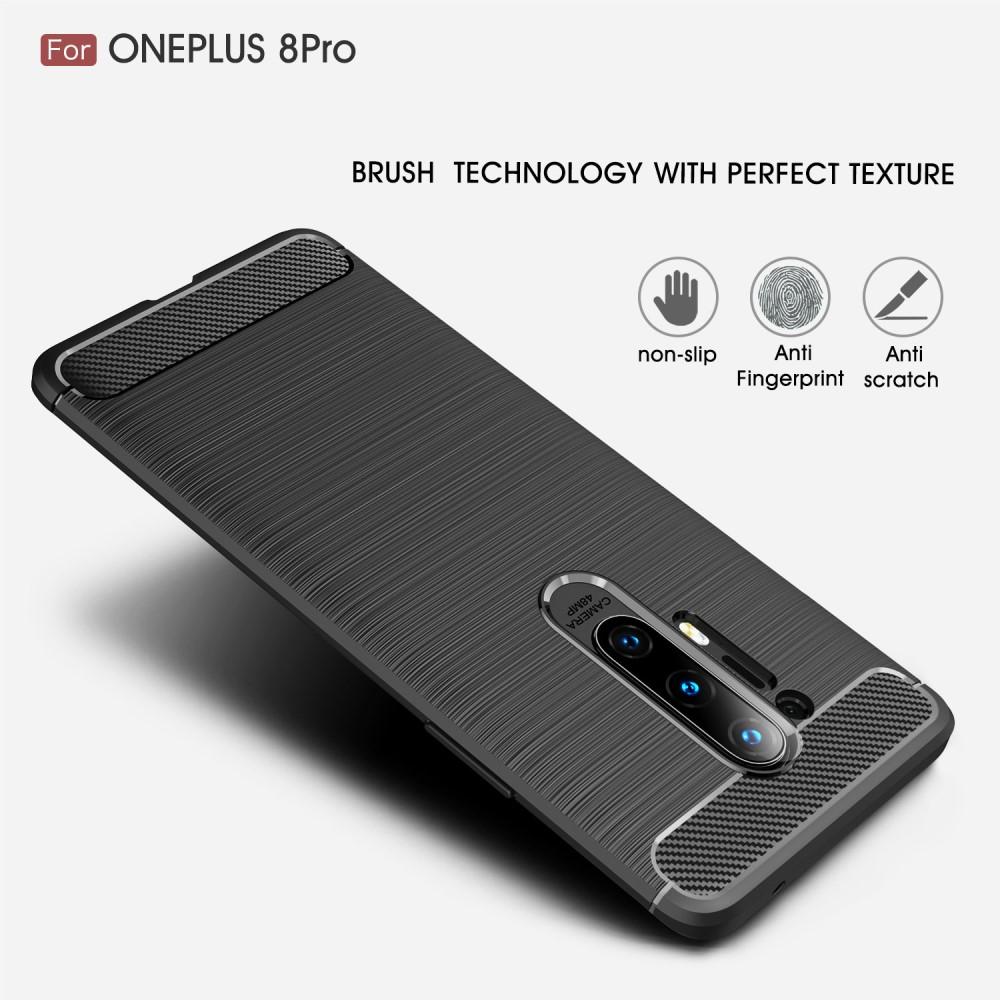 Brushed TPU Kuori OnePlus 8 Pro Black